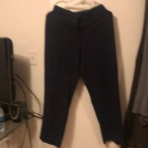 Navy blue slacks
